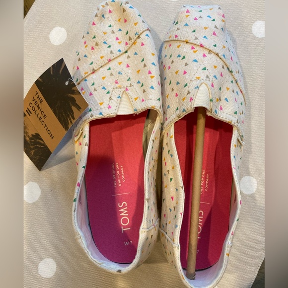 Toms Funfetti Shoes - Picture 1 of 3